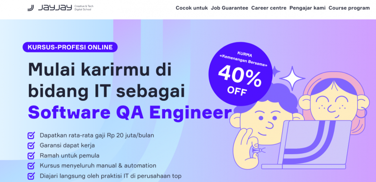 Pilihan Tepat Belajar QA Engineer Di Jayjay Jaminan Bisa Langsung Kerja ...